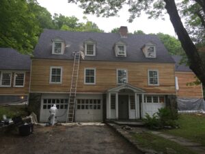 Norfolk, CT - Roof with 4 windows.