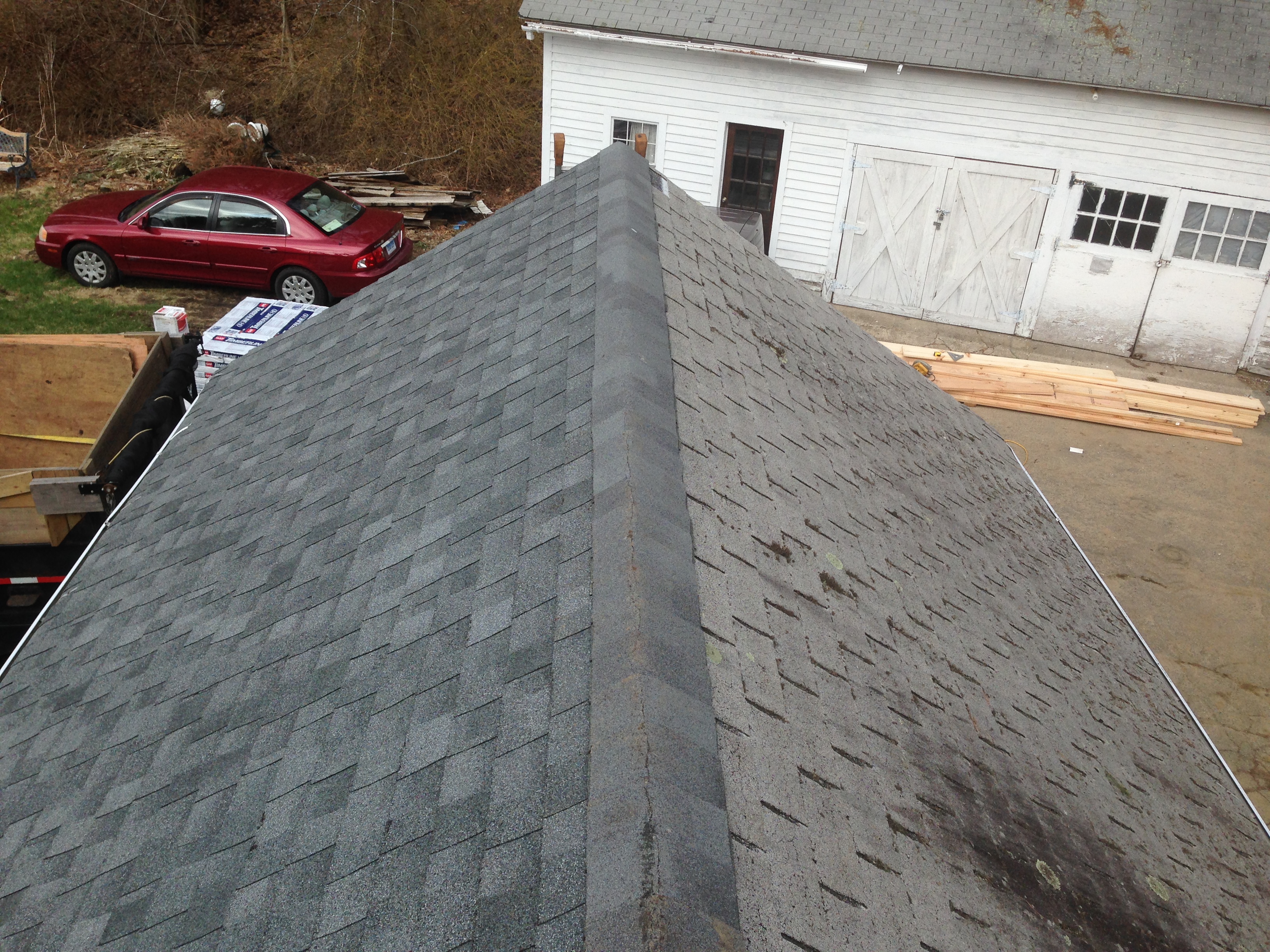New Hartford, CT - Roof Before